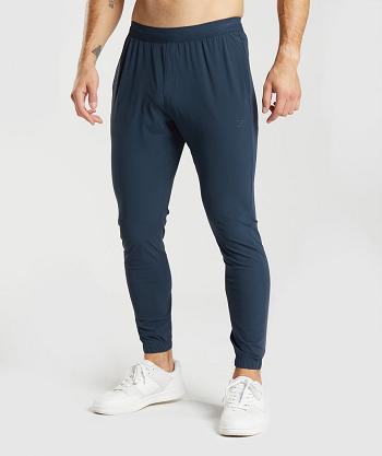 Pánské Kalhoty Jogger Gymshark Studio Tmavě Blankyt | CZ 2968WNB
